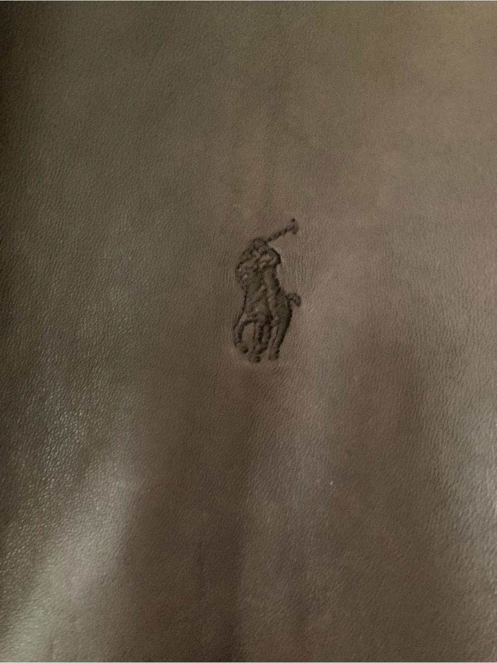 Ralph Lauren Brown Leather Bomber Jacket - Picture 4 of 8
